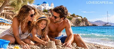 Family escapes Greece